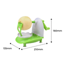 Hand-Cranked Fruit Peeler
