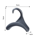 2-Pack Curved Bag Hanger Hook