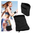 Wristband with Wallet Pocket