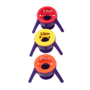 Pack of 6 Versatile Bottle Stand Caps