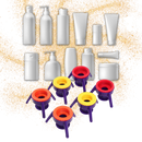 Pack of 6 Versatile Bottle Stand Caps