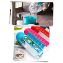 Plastic Water Bottle with Pill Box