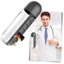 Plastic Water Bottle with Pill Box