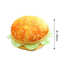 Plush Burger Cushion