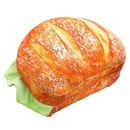 Plush Burger Cushion