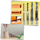 Chisel Drill Bit Set