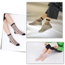 (10 Pairs) Transparent Fashion Socks for Women