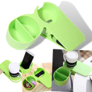 Clip-On Double Cup Holder