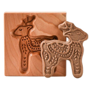 Wooden Cookie Cutter Mould