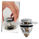 Pop-up Drain Filter and Plug