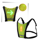 Reflective Cycling Vest With LED