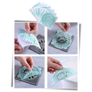 10-Pack Adhesive Disposable Drain Filters