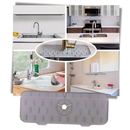 Kitchen Splash Guard Faucet Silicone Mat