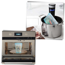 8-Pack Reusable Food Silicone Bags