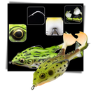 Silicone Frog Fishing Lure
