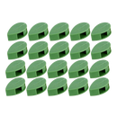 Pack of 20 Leaf-Shaped Adhesive Clips for Climbing Plants