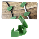 Pack of 20 Leaf-Shaped Adhesive Clips for Climbing Plants