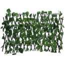 Retractable Artificial Plant Fence
