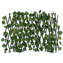 Retractable Artificial Plant Fence