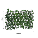 Retractable Artificial Plant Fence