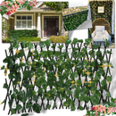 Retractable Artificial Plant Fence