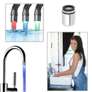 Tap Nozzle With Colour-Changing Temperature Sensor