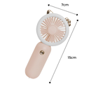 Handheld Pocket USB Fan with LED