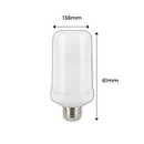 LED Lamp with Flame Effect