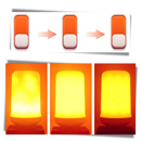 LED Lamp with Flame Effect