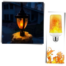 LED Lamp with Flame Effect