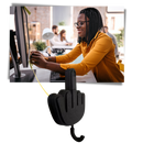 Adhesive Hand Gesture Key Hook