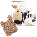 Pleated Stretch Shopping Bag