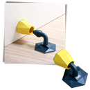 Silicone Door Stopper and Holder