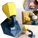 Silicone Door Stopper and Holder