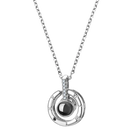 I Love You Necklace in 100 Languages