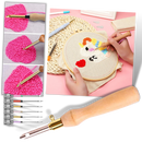 Embroidery Punch Needle Tool Kit