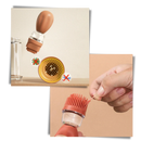 Oil Glass Bottle with Brush