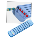 Hard Pencil Case with Pencils & Ruler