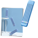 Hard Pencil Case with Pencils & Ruler