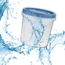 Stackable Food Container with Drainer