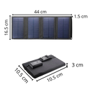 Portable Solar Panel Charger with USB Port