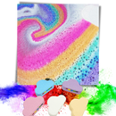 Colourful Sea Salt Bath Bomb