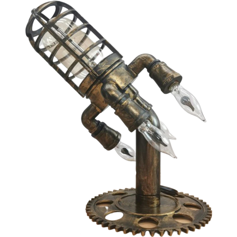 Rocket-shaped LED Lamp