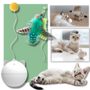 Cat Toy Ball With Auto-Roll Feature