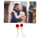 Rose Tassel Earrings