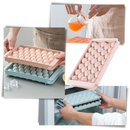 Round Ice Cube Mould Tray Set