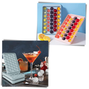 Round Ice Cube Mould Tray Set