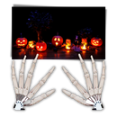 Fake Skeleton Hands Glove