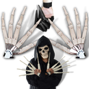 Fake Skeleton Hands Glove