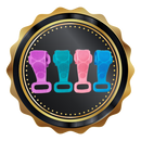 Stretchy Silicone Exfoliating Body Scrubber